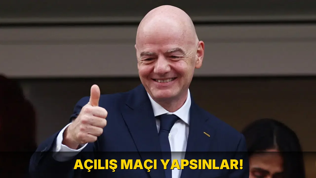 Açılış maçı yapsınlar!