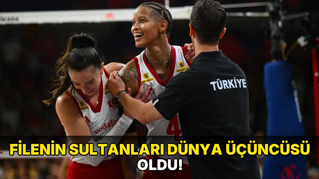 Filenin Sultanları Dünya üçüncüsü oldu!