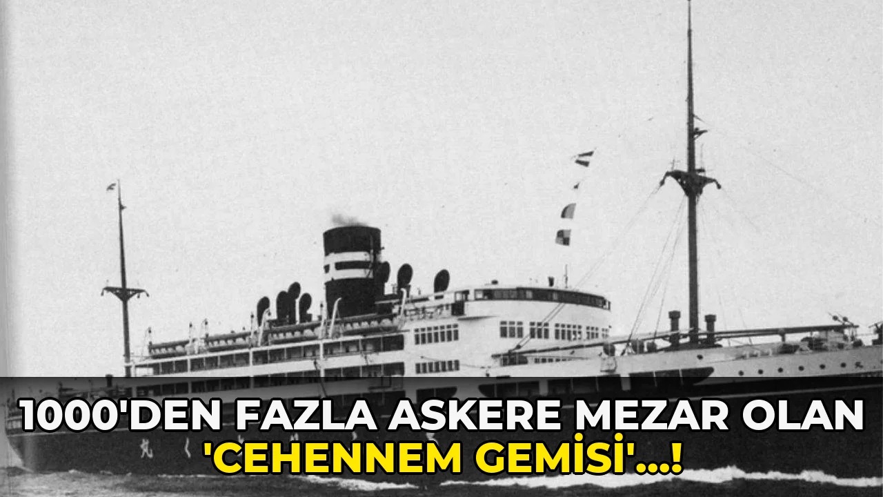 1000'den fazla Askere Mezar olan 'cehennem Gemisi'…!