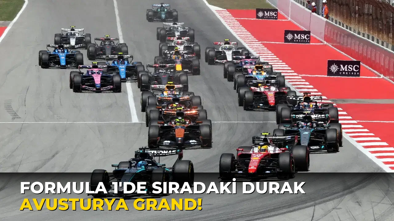 Formula 1'de sıradaki durak Avusturya Grand!