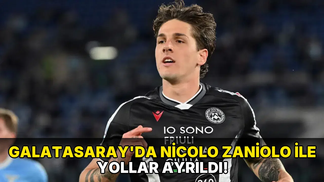 Galatasaray'da Nicolo Zaniolo ile yollar ayrıldı!