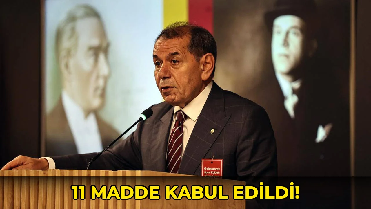 11 Madde Kabul edildi!