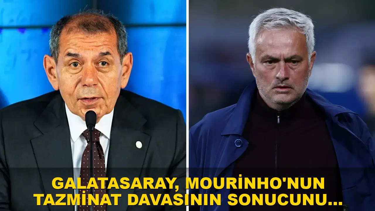 Galatasaray, Mourinho'nun tazminat davasının sonucunu açıkladı!