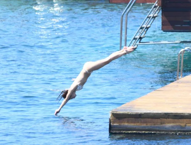 Gizem Güneş Bodrum'da tatil yapıyor!
