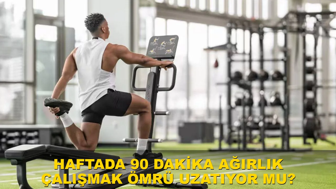 Haftada 90 dakika ağırlık çalışmak ömrü uzatıyor mu?