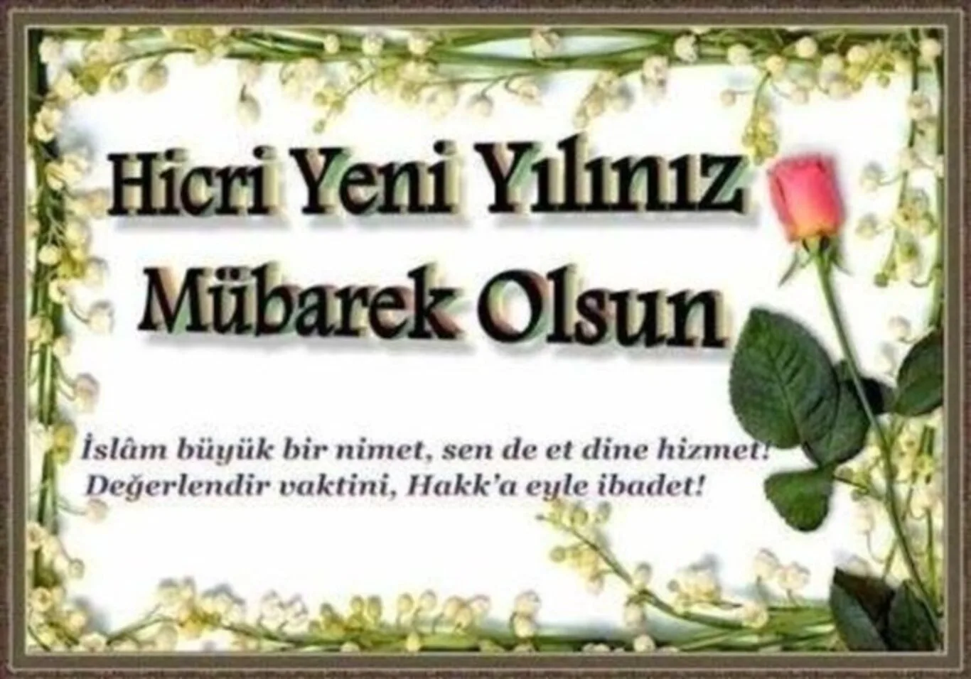 Hicri Yılbaşı Mesajları Paylaşıldı!