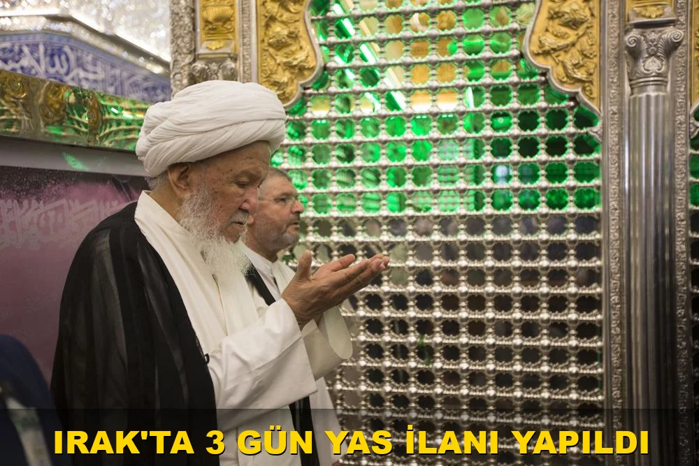 Irak'ta 3 Gün Yas İlanı Yapıldı