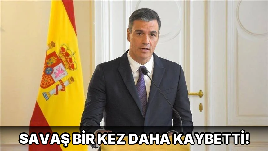 Savaş bir kez Daha kaybetti!