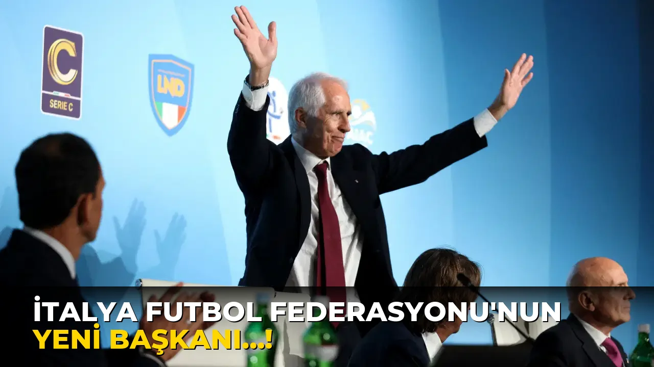 İtalya Futbol Federasyonu'nun Yeni Başkanı…!