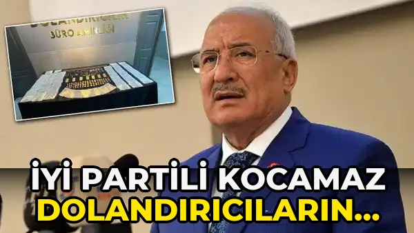 İyi Partili Kocamaz Dolandırıcıların Parolasını açıkladı!