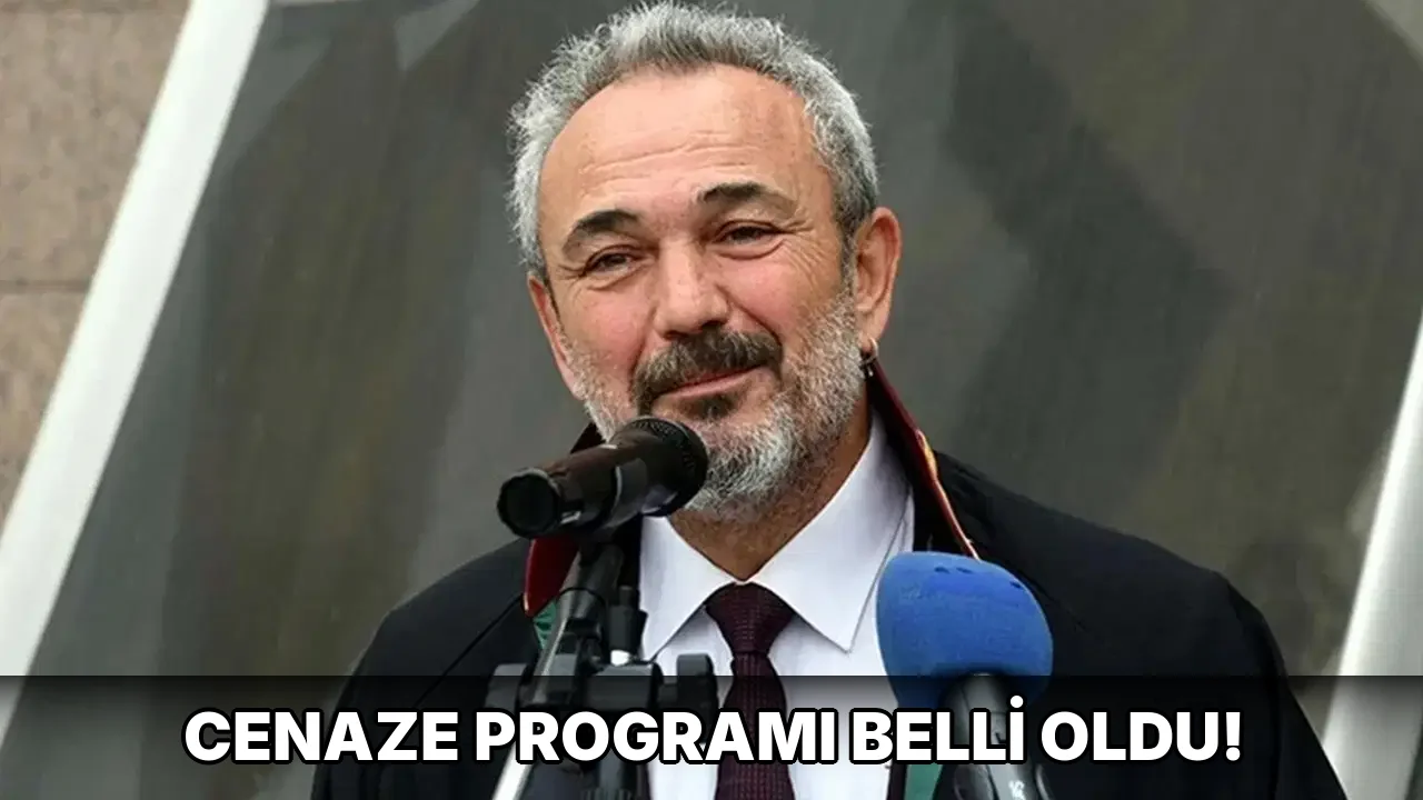 Cenaze programı belli oldu!