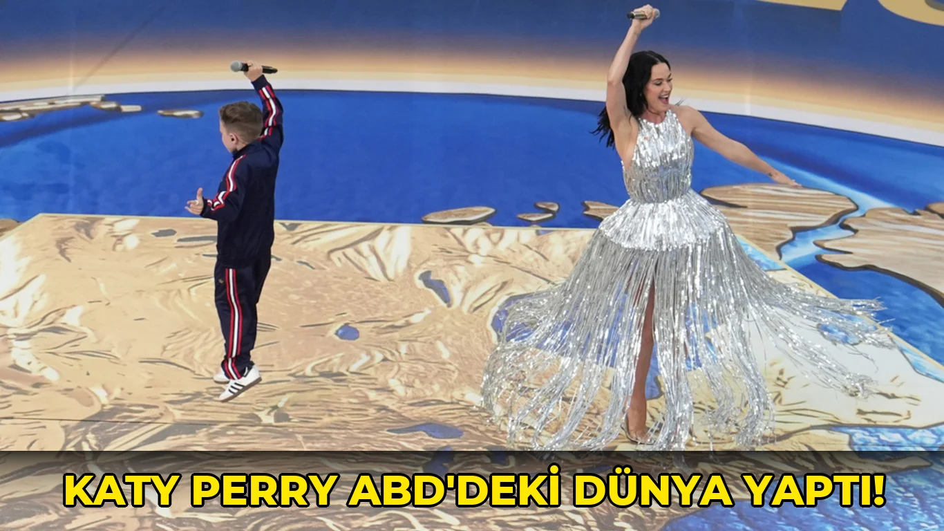 Katy Perry ABD'deki Dünya yaptı!
