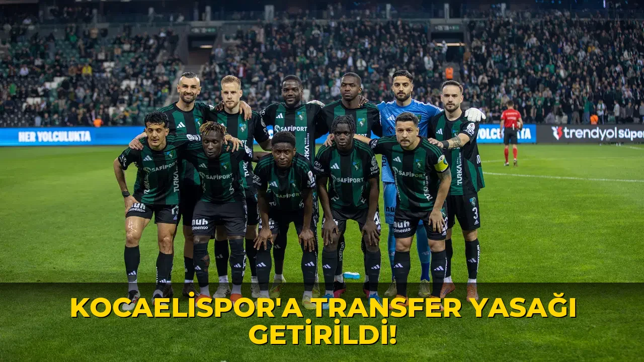 Kocaelispor'a transfer yasağı getirildi!