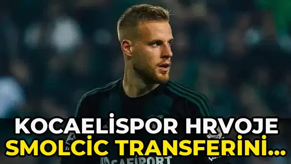 Kocaelispor Hrvoje Smolcic Transferini Durdurdu!