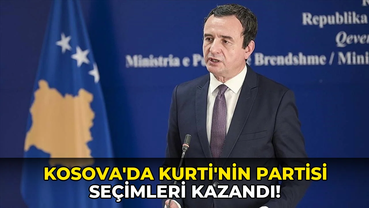 Kosova'da Kurti'nin Partisi Seçimleri kazandı!