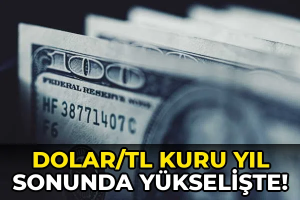 Dolar/tl Kuru yıl Sonunda Yükselişte!