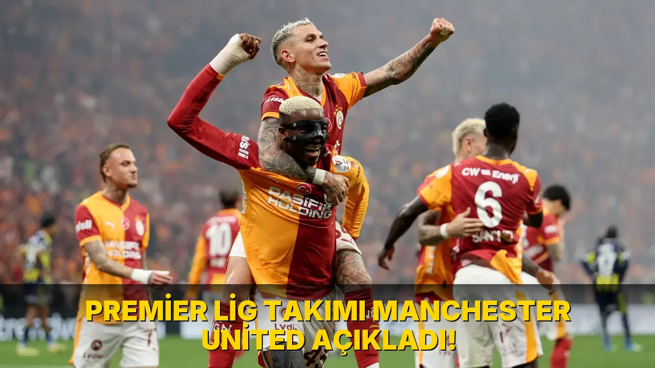 Premier Lig Takımı Manchester United açıkladı!