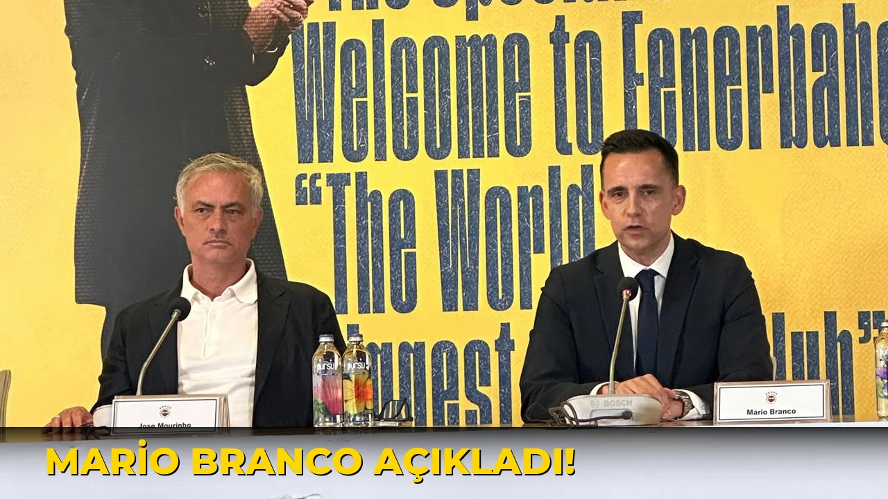 Mario Branco açıkladı!