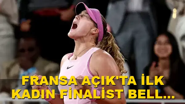 Fransa Açık'ta İlk Kadın Finalist Belli Oldu