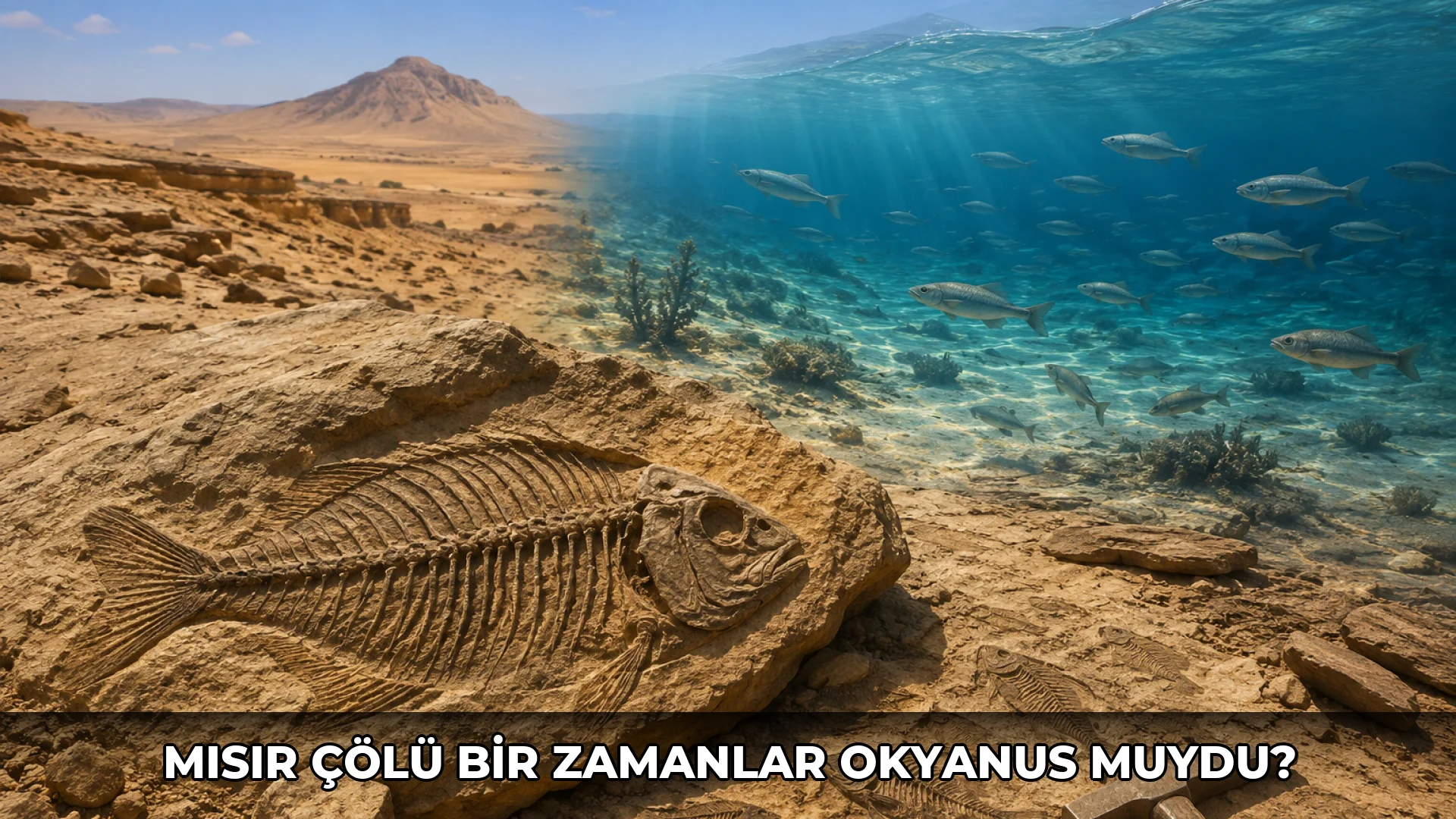 Mısır Çölü bir zamanlar Okyanus Muydu?