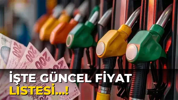 İşte güncel fiyat listesi...!