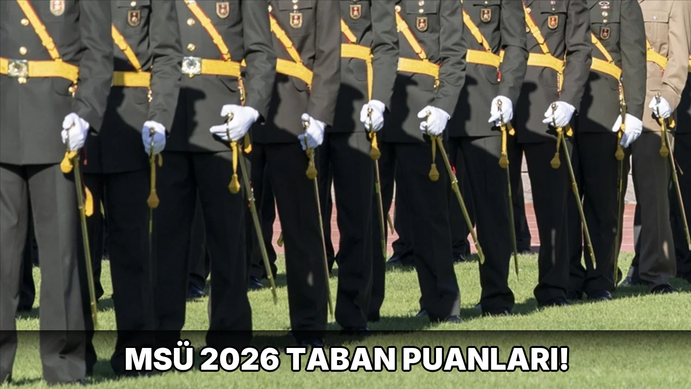 Msü 2026 Taban Puanları!