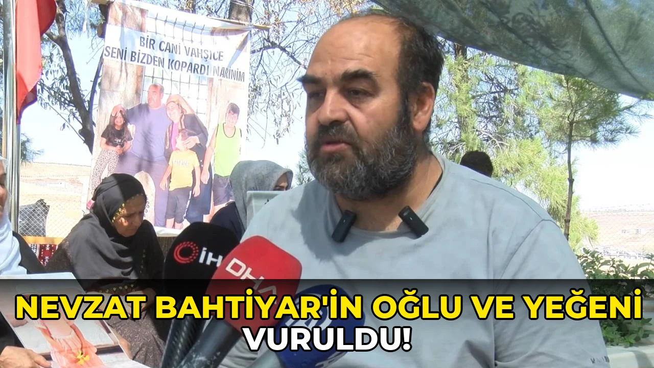 Nevzat Bahtiyar'in oğlu ve yeğeni vuruldu!