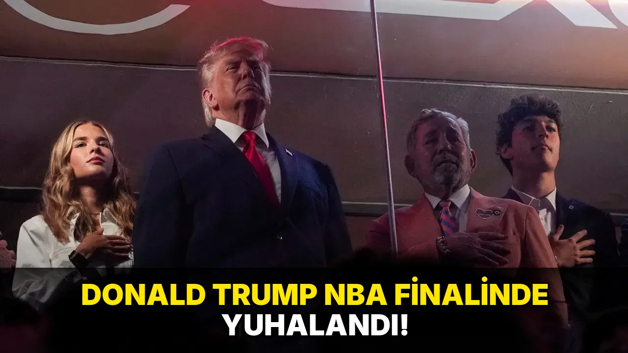 Donald Trump NBA Finalinde Yuhalandı!