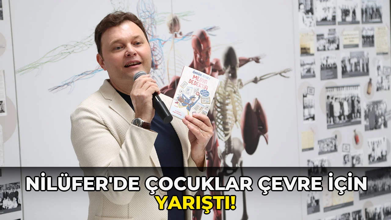 Nilüfer’de çocuklar çevre için yarıştı!