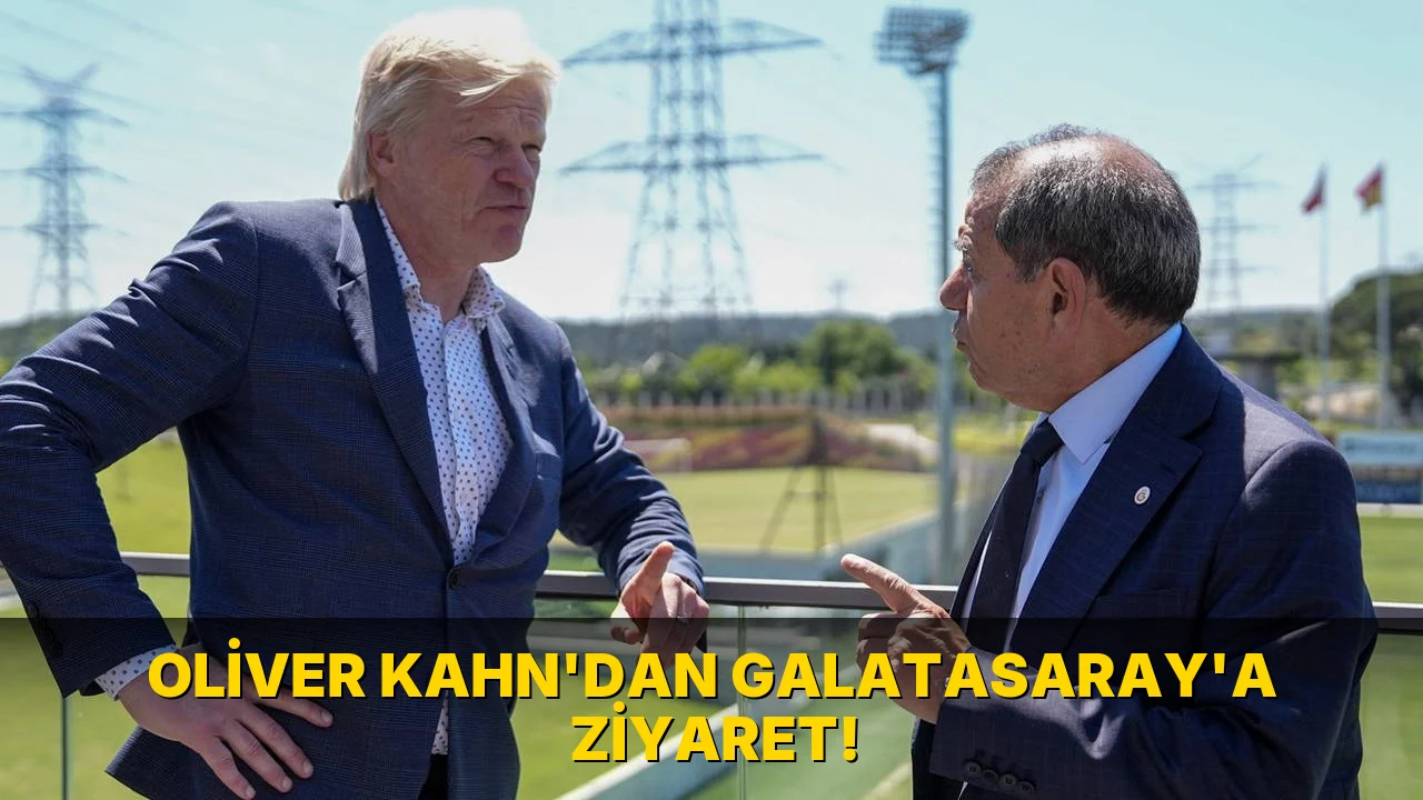 Oliver Kahn'dan Galatasaray'a ziyaret!