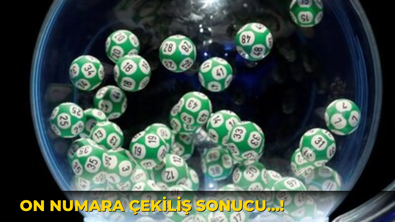 On Numara Çekiliş Sonucu…!