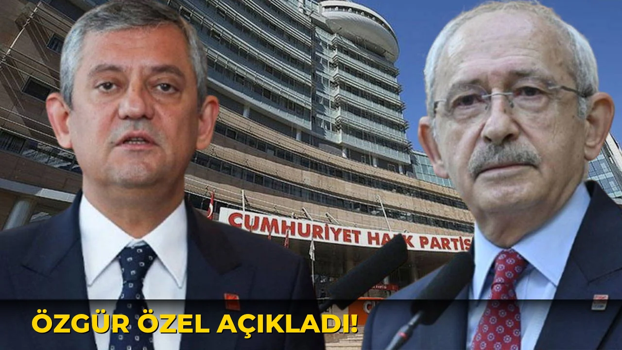 Özgür Özel açıkladı!