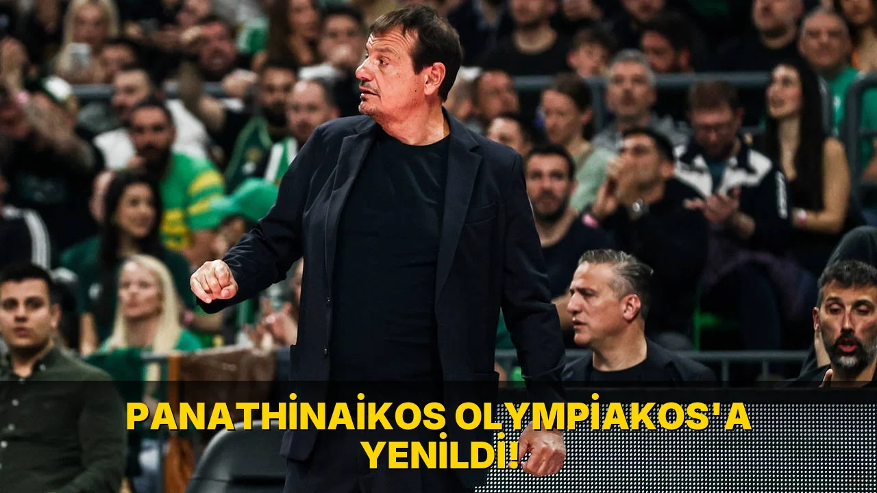Panathinaikos Olympiakos'a yenildi!