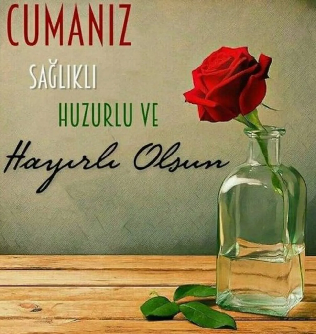 Resimli Cuma Mesajları Paylaşıldı!