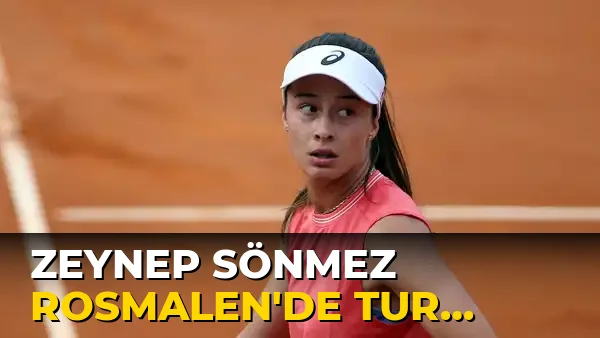 Zeynep Sönmez Rosmalen'de tur atladı!