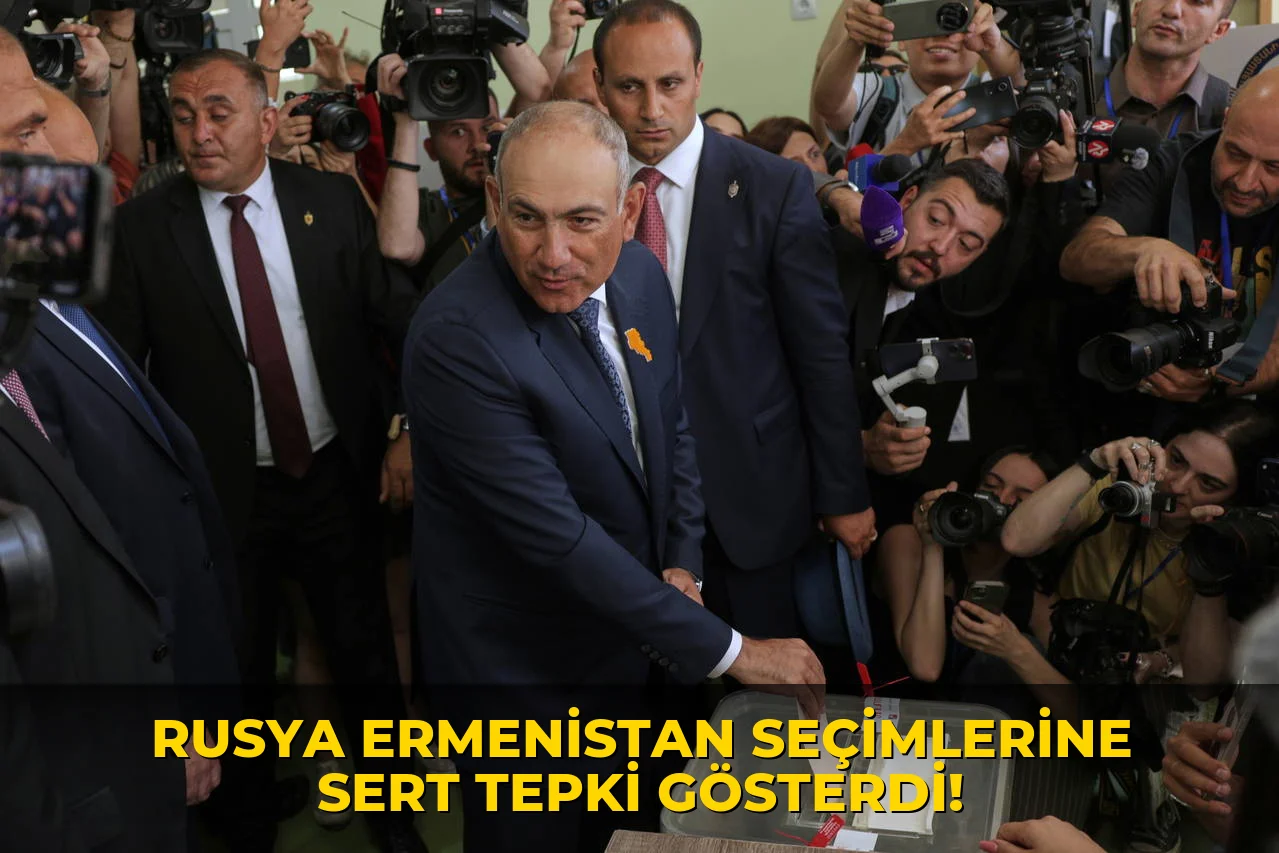 Rusya Ermenistan Seçimlerine Sert tepki gösterdi!