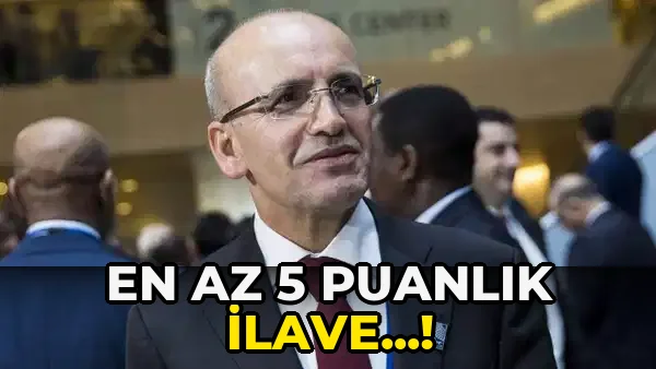 En Az 5 puanlık ilave...!