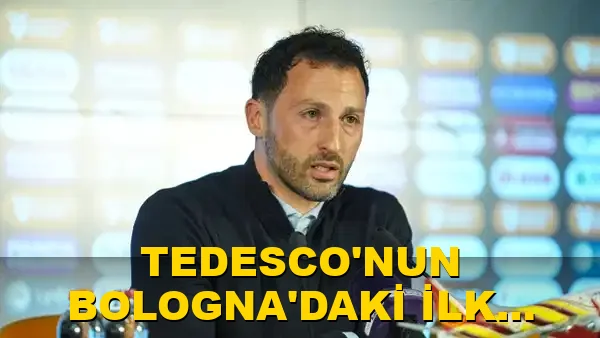 Tedesco'nun Bologna'daki ilk transfer isteği Fenerbahçe'den