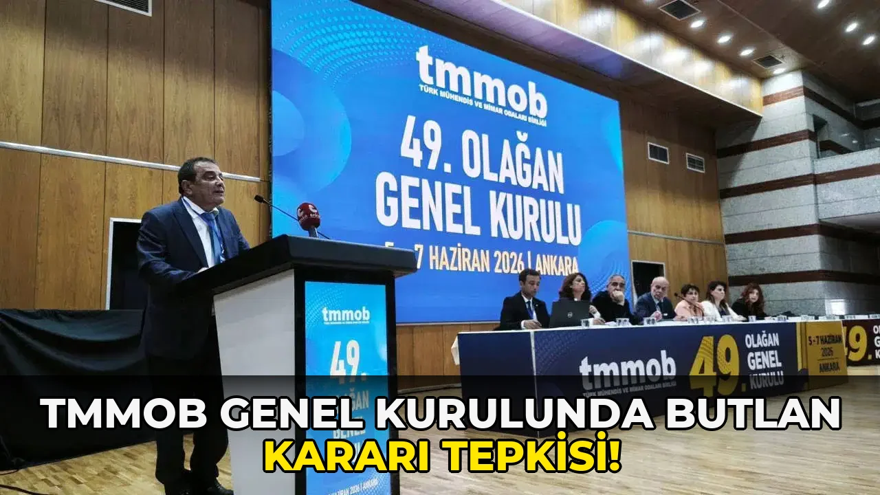Tmmob Genel Kurulunda Butlan Kararı Tepkisi!