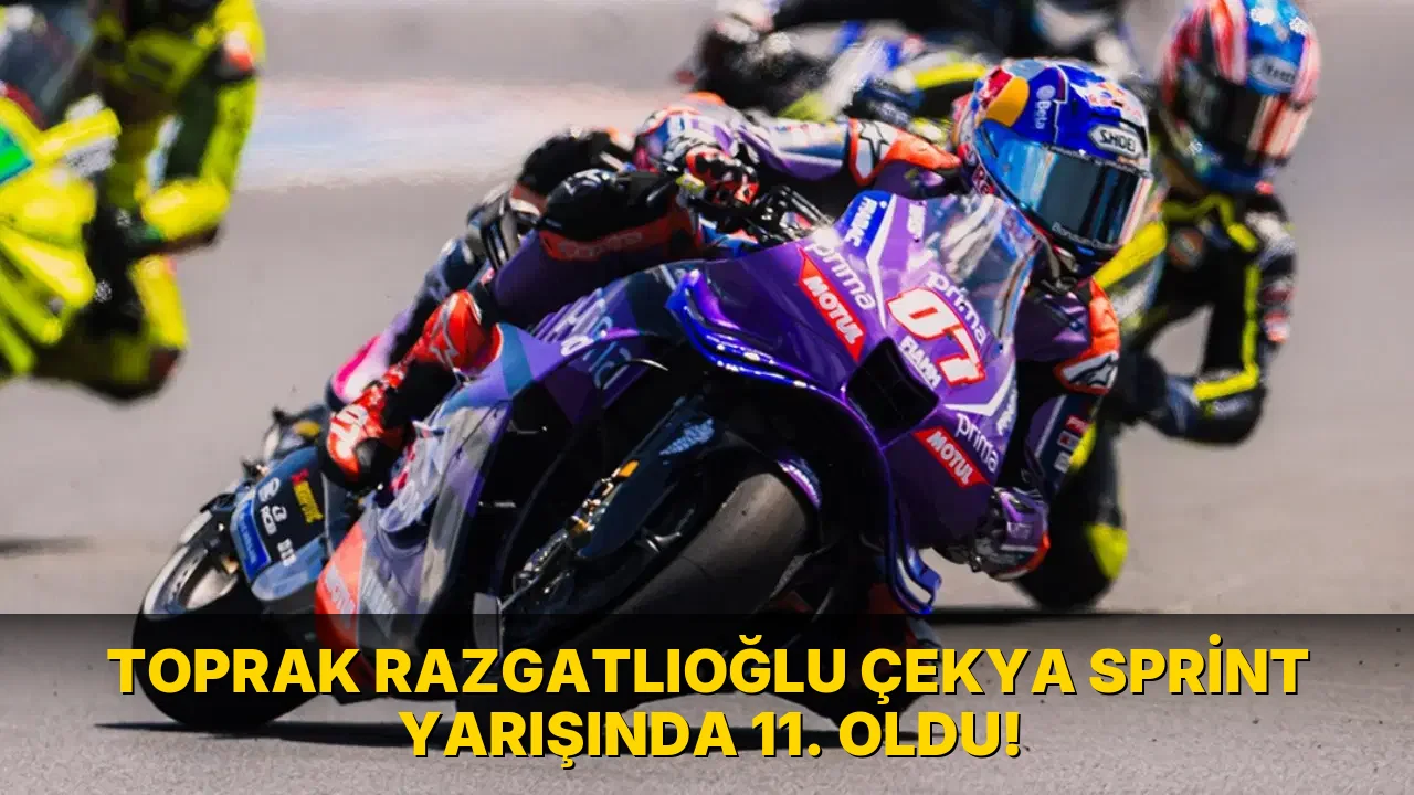Toprak Razgatlıoğlu Çekya Sprint Yarışında 11. oldu!
