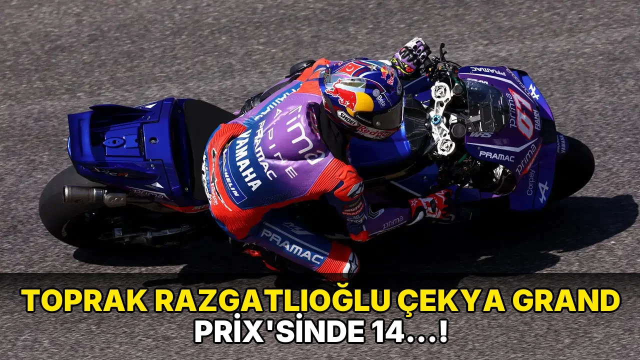 Toprak Razgatlıoğlu Çekya Grand Prix'sinde 14…!