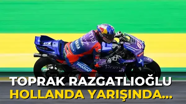 Toprak Razgatlıoğlu Hollanda Yarışında 17. oldu!