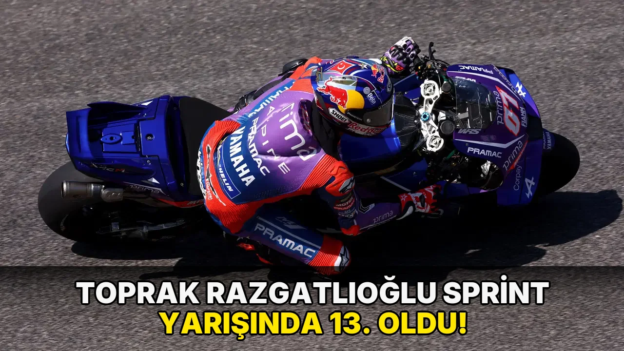Toprak Razgatlıoğlu Sprint Yarışında 13. oldu!