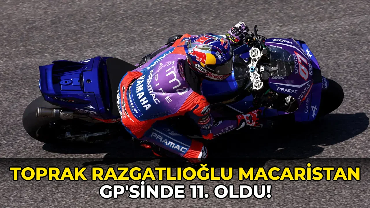 Toprak Razgatlıoğlu Macaristan GP'sinde 11. oldu!