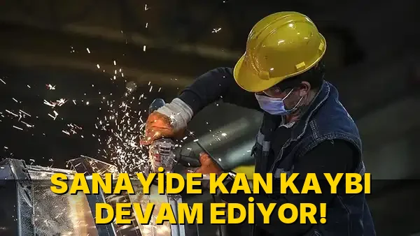 Sanayide Kan Kaybı Devam Ediyor!