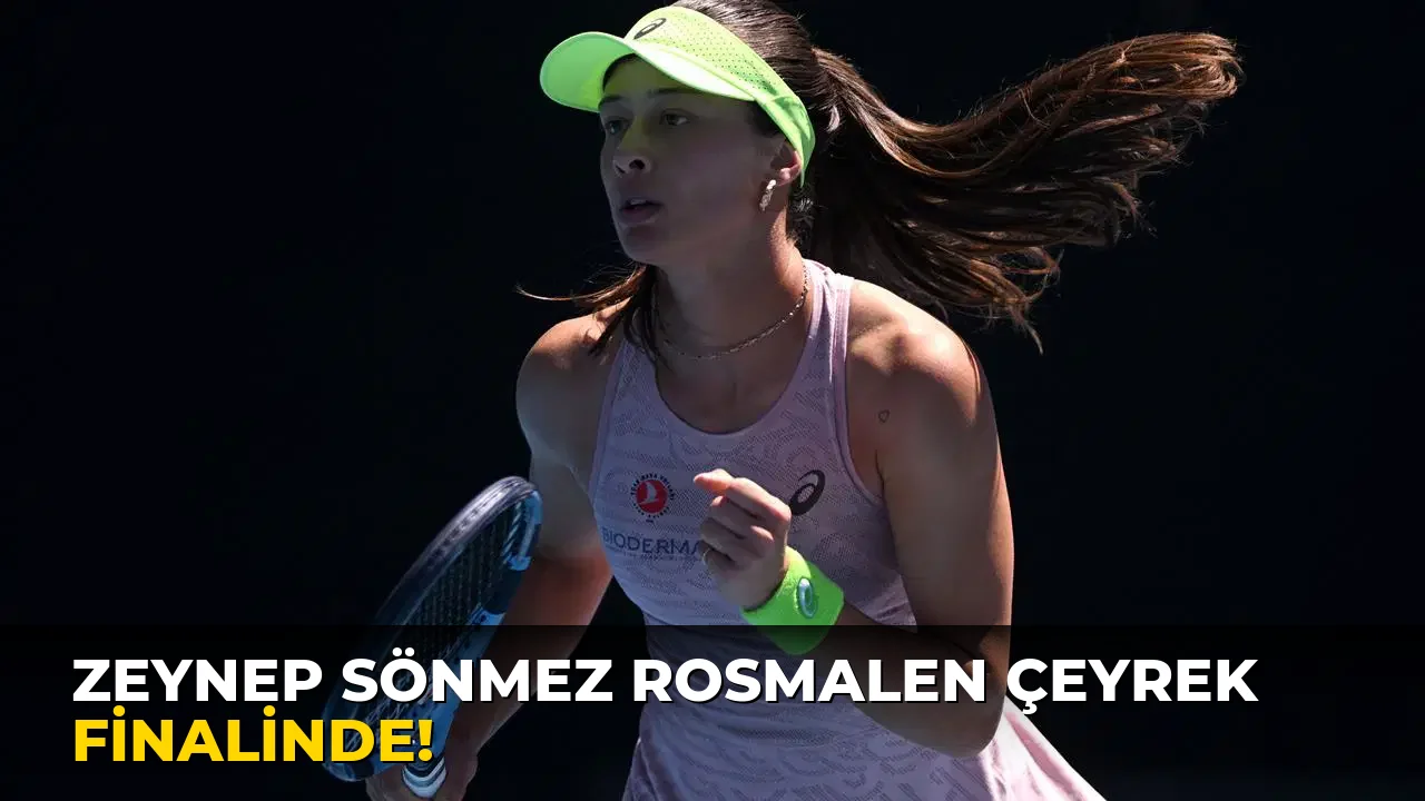 Zeynep Sönmez Rosmalen Çeyrek Finalinde!
