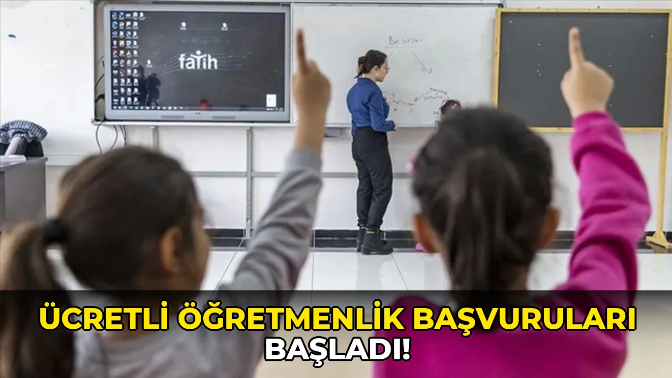 Ücretli Öğretmenlik Başvuruları Başladı!