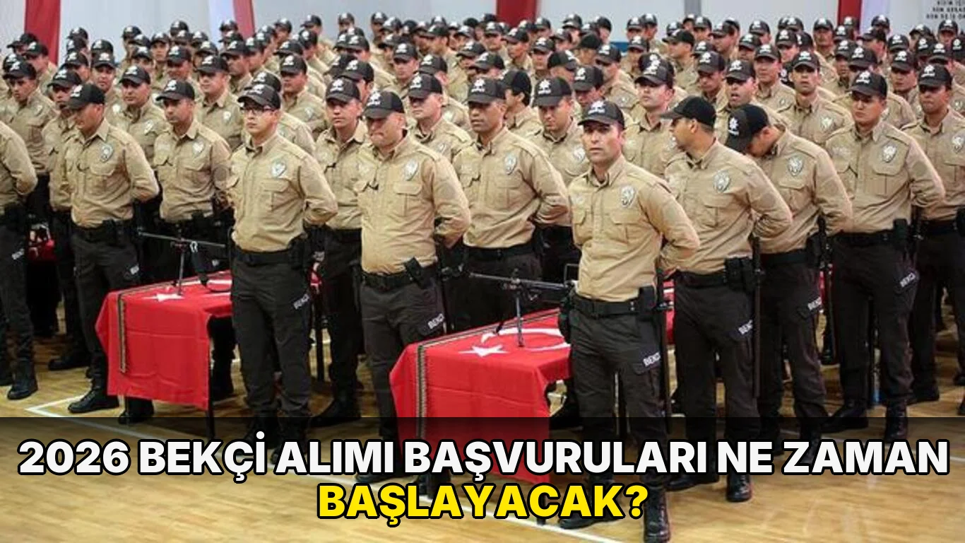 2026 Bekçi Alımı Başvuruları ne zaman başlayacak?
