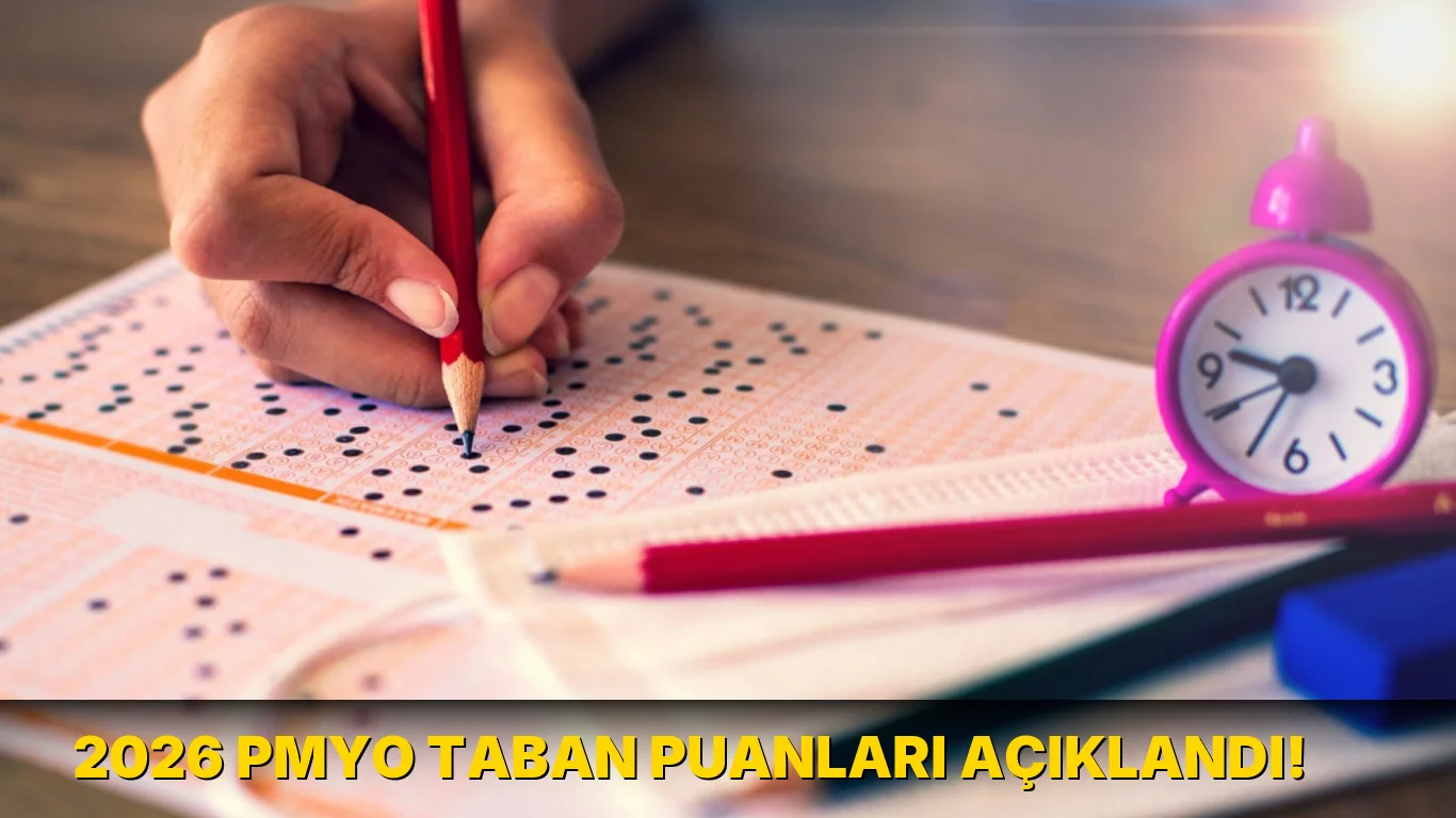 2026 PMYO Taban Puanları açıklandı!