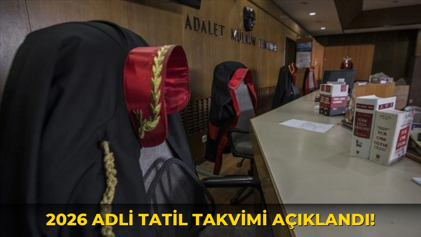 2026 Adli Tatil Takvimi açıklandı!